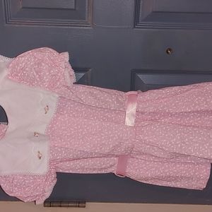 Girls pink dress